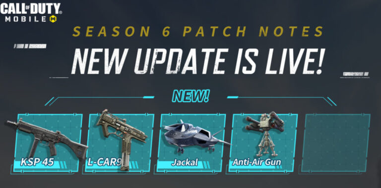 CoD: Mobile Season 6: Full Patch Notes and Updates