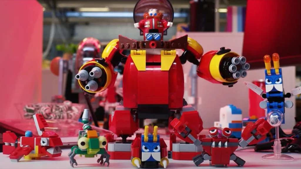 Sonic Faces Dr. Eggman's Death Egg Robot in New LEGO Set