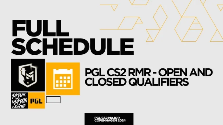 PGL Major Copenhagen 2024 RMR Open and Closed Qualifier Dates Revealed