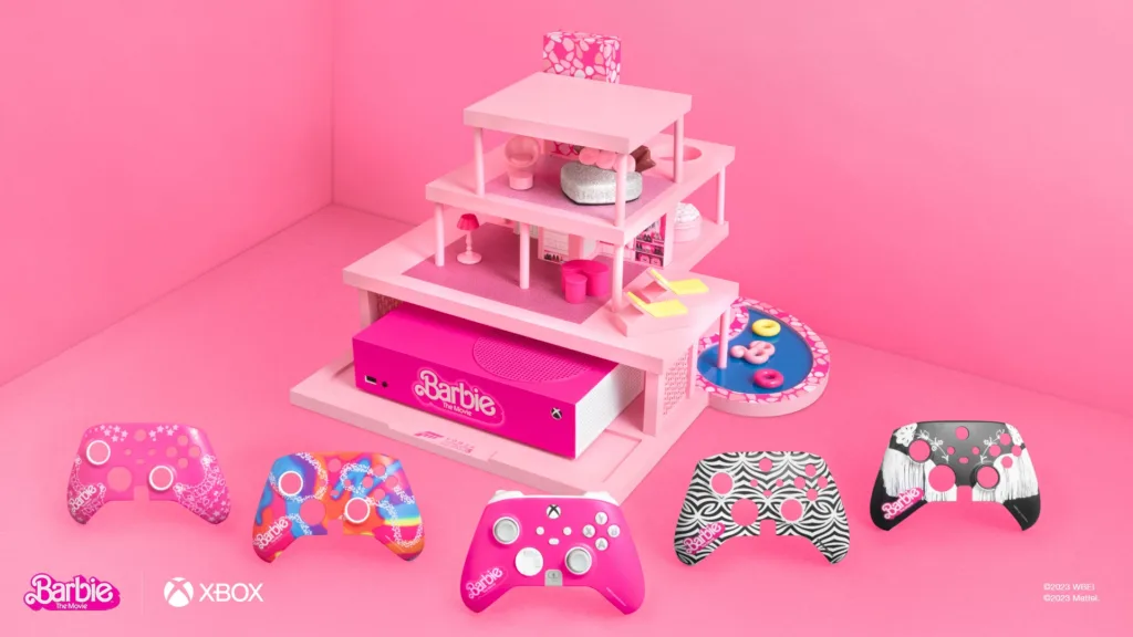 Microsoft Made a Barbie-Themed Xbox Series S, Xbox Barbie Dolls, and Barbie Cars for Forza