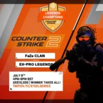 FaZe Clan vs Legends – Gear Up for an epic CS2 Showdown