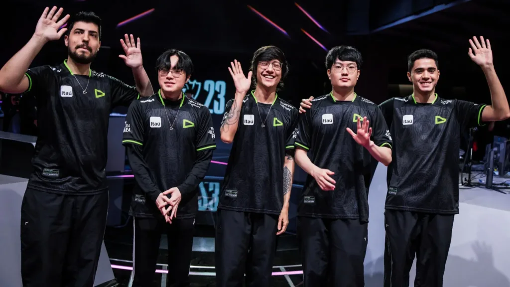 LOUD pull off incredible penta kill in LoL Worlds 2023’s first upset victory