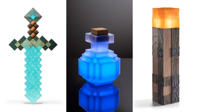 Minecraft x The Noble Collection: New Life-Size Collectibles to Debut at New York Comic-Con