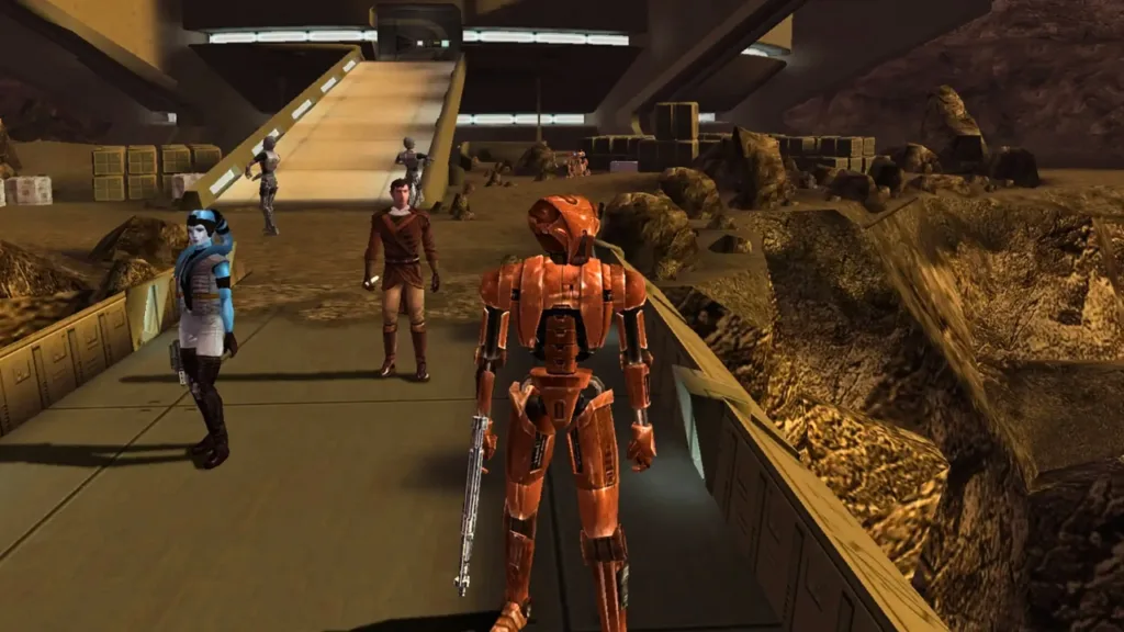 Somehow, the Star Wars KOTOR remake has returned