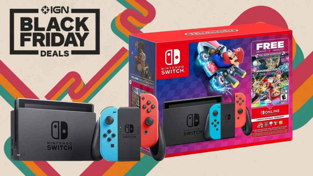 The Mario Kart 8 Deluxe Bundle is the Best Nintendo Switch Deal of Black Friday