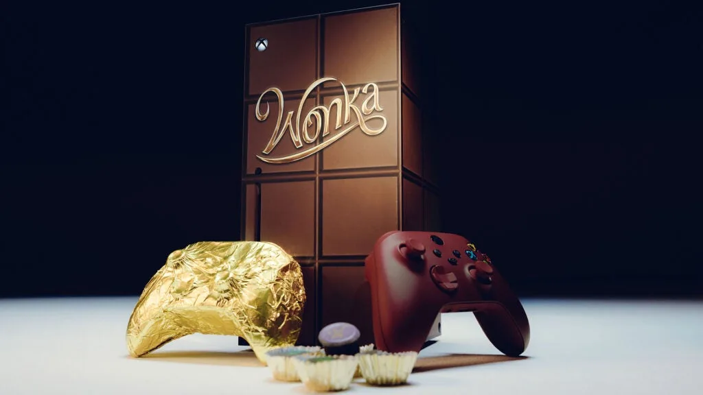 Microsoft Creates Official 'Edible Controller' and Willy Wonka Xbox Series X