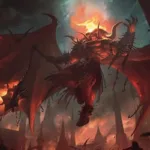 Legendary MTG Demon forces sacrifices in Murders at Karlov Manor